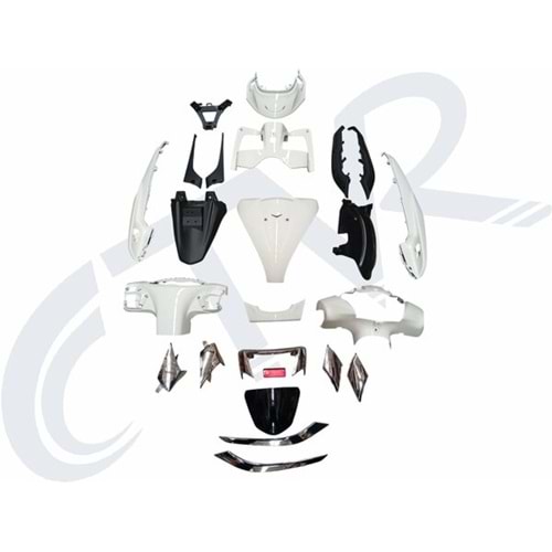 JUPİTER 125 CC KAPORTA SETİ BEYAZ