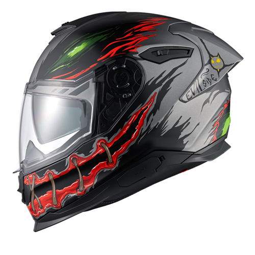NEXX Y.100R NIGHT RIDER - MAT TITANIUM - XL